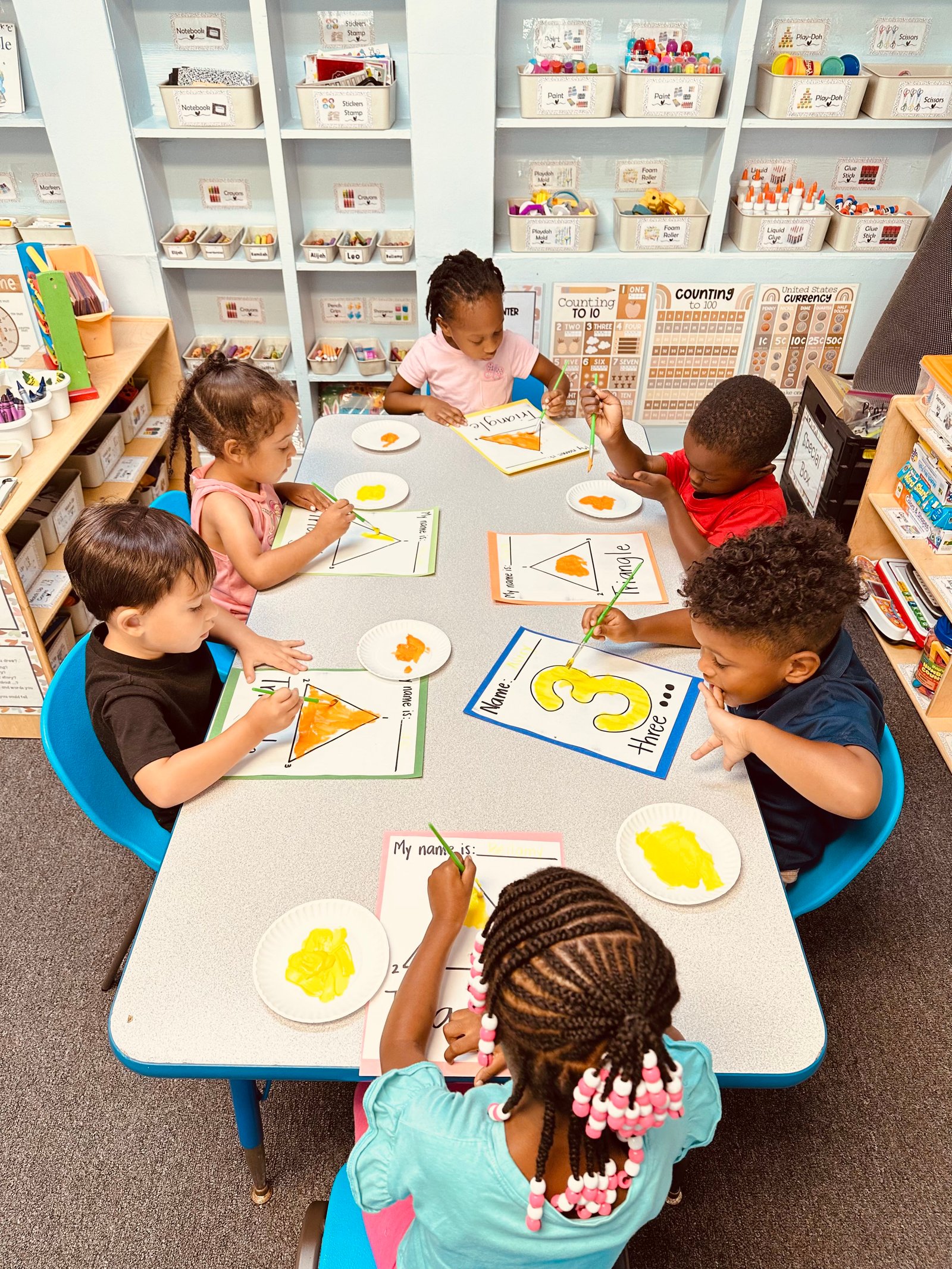 Children playing outdoors in a safe playground