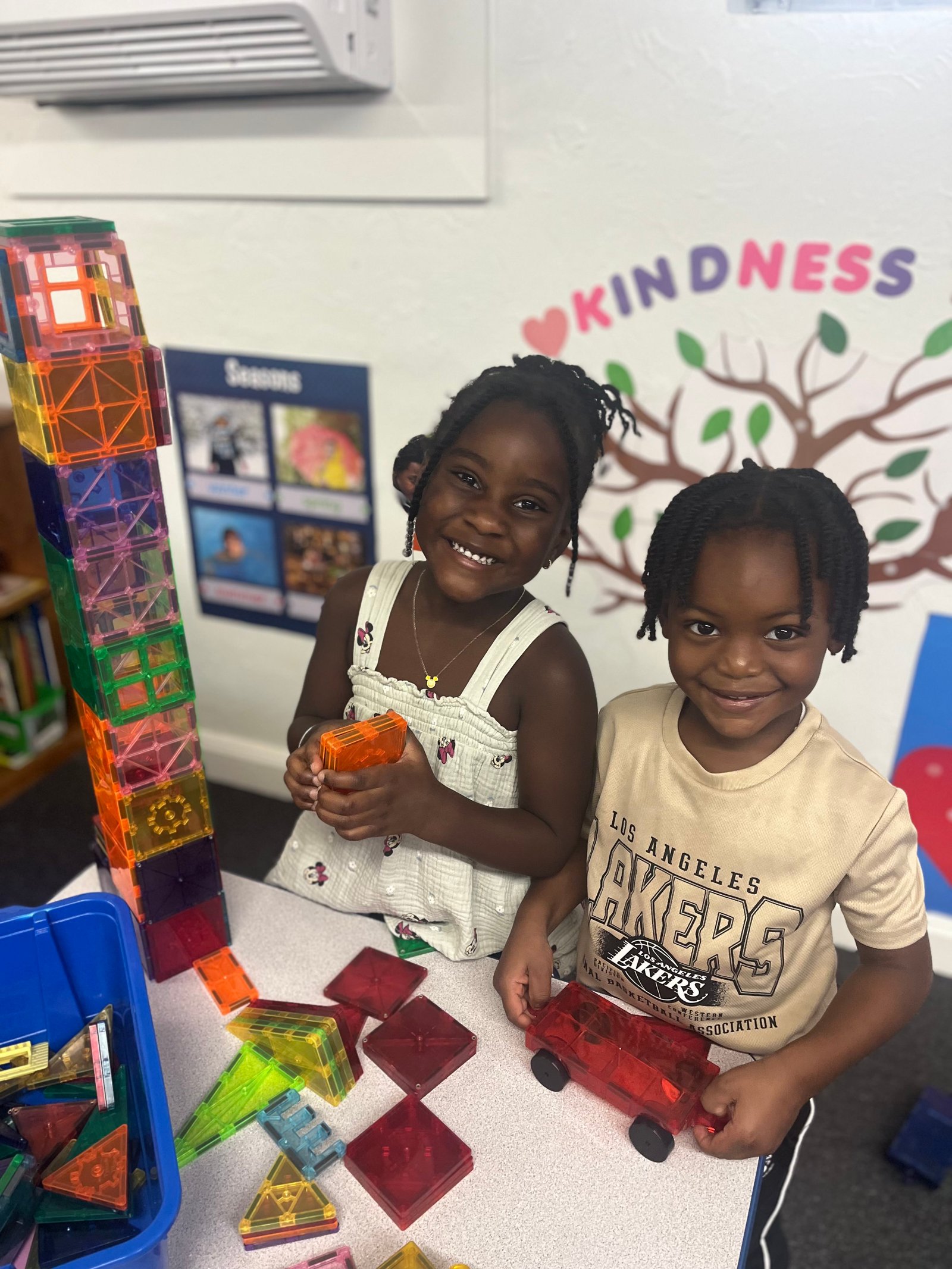 Kids Learning with colors